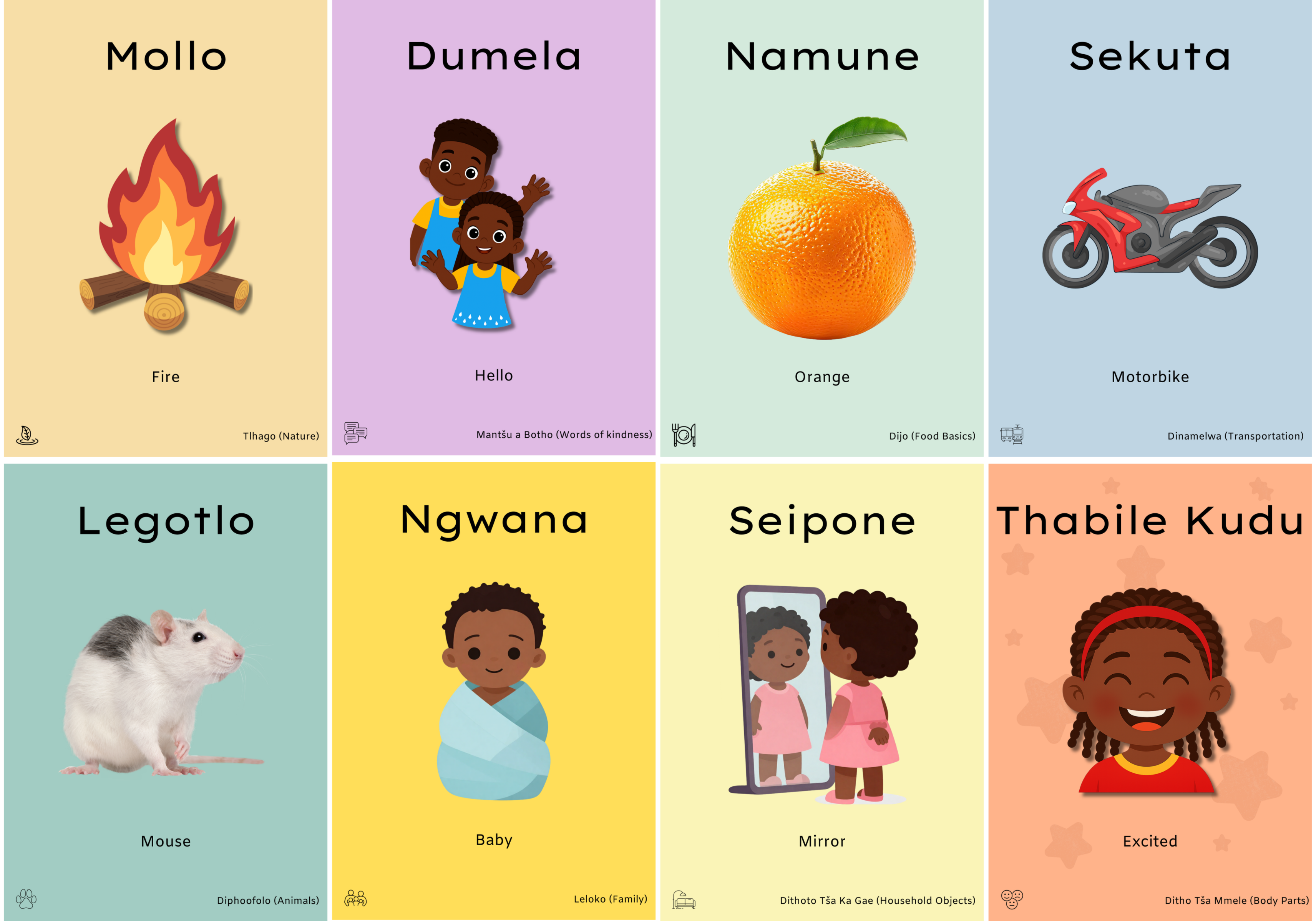 Thuto Ke Thato Simple Sepedi learning resources for stronger identity and better learning.